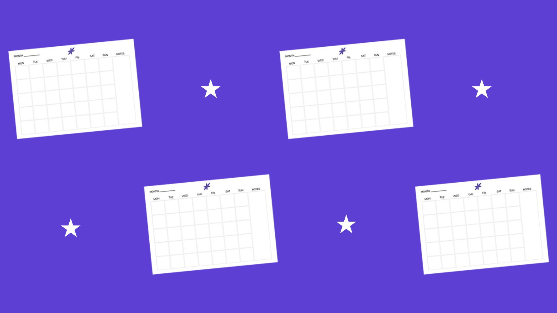 Bring Back The Times: Benefits Of A Printable Undated Calendar