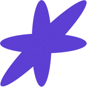 big solid purple star logo